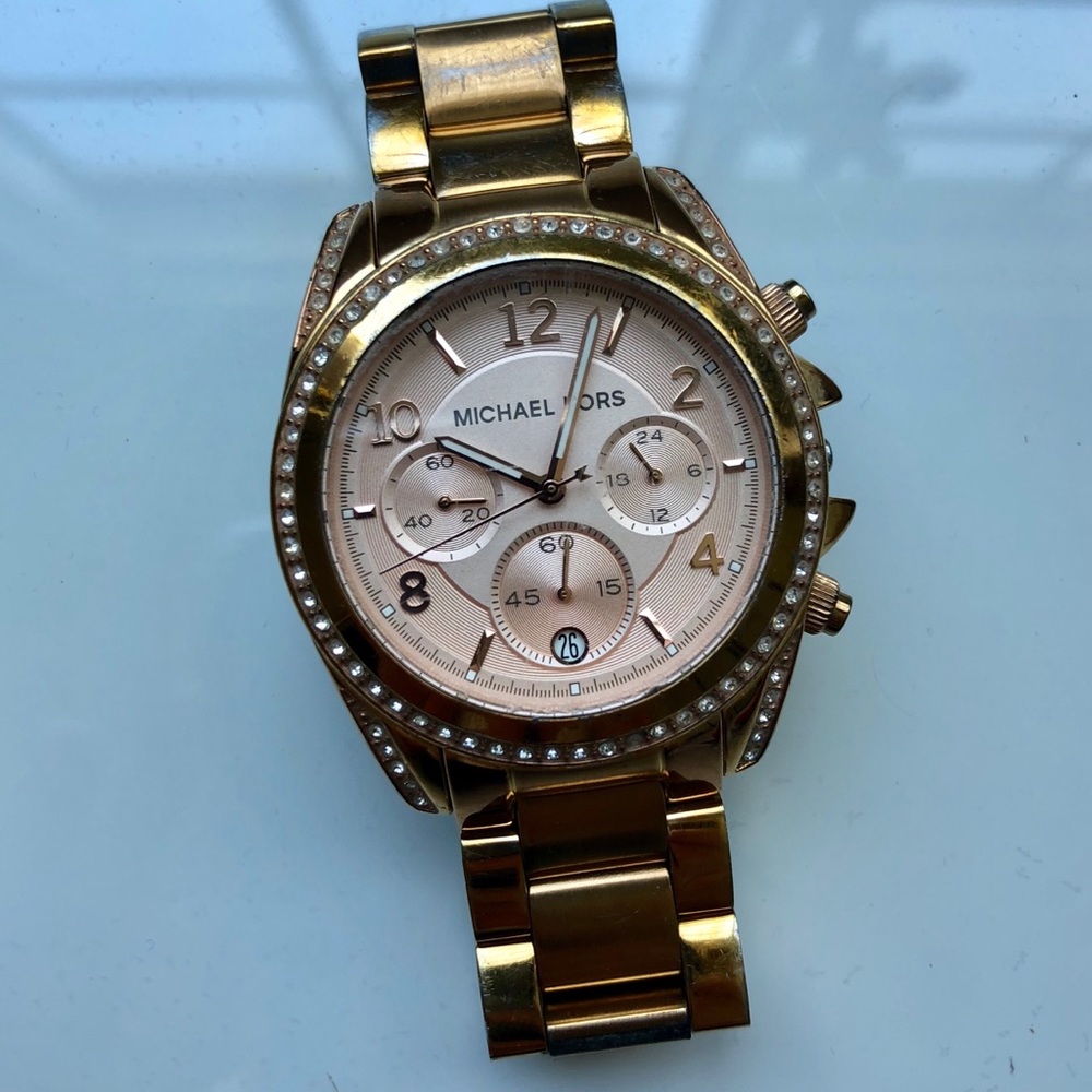 Michael Kors Rose-gold Watch